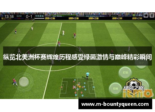 纵览北美洲杯赛辉煌历程感受绿茵激情与巅峰精彩瞬间 纵览北美洲杯赛辉煌历程感受绿茵激情与巅峰精彩瞬间